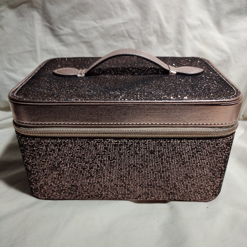 Rose Gold Make-Up Storage Case